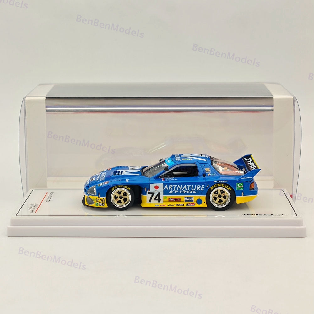 TSM MODEL TSM430190 1/43 Mazda RX-7 #74 1994 Le Mans 24 Hrs Team Artnature Resin