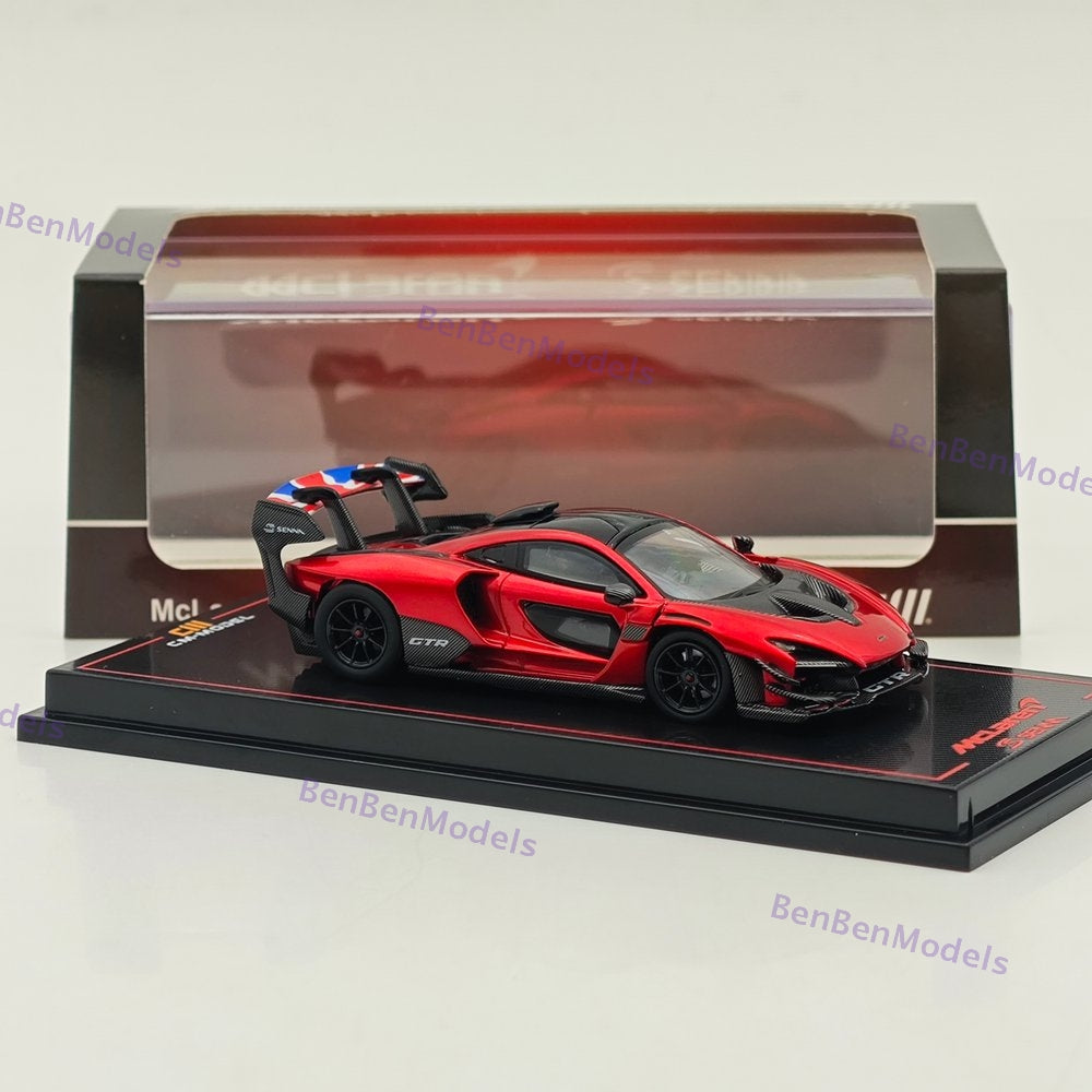 CM 1:64 McLaren Senna GTR Alloy Diecast Model Car Limited Ornaments Supercar