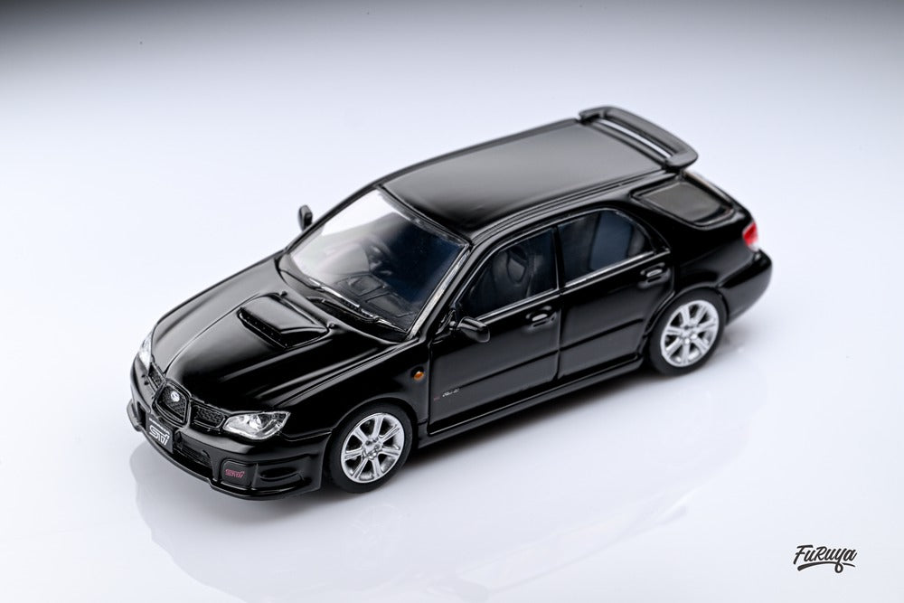 Furuya 1:64 SUBRARU Impreza WRX STi GD/GG 9e Collection de voitures miniatures moulées sous pression Cadeaux de loisirs