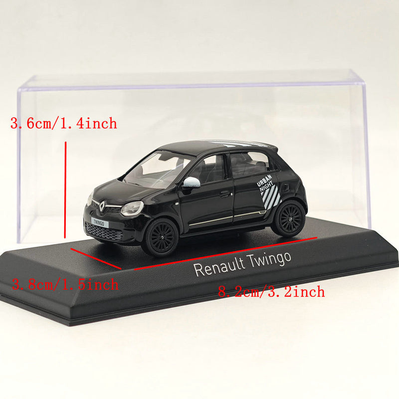 1/43 Norev Renault Twingo Urban Night 2021 Black Diecast Models Car Collection