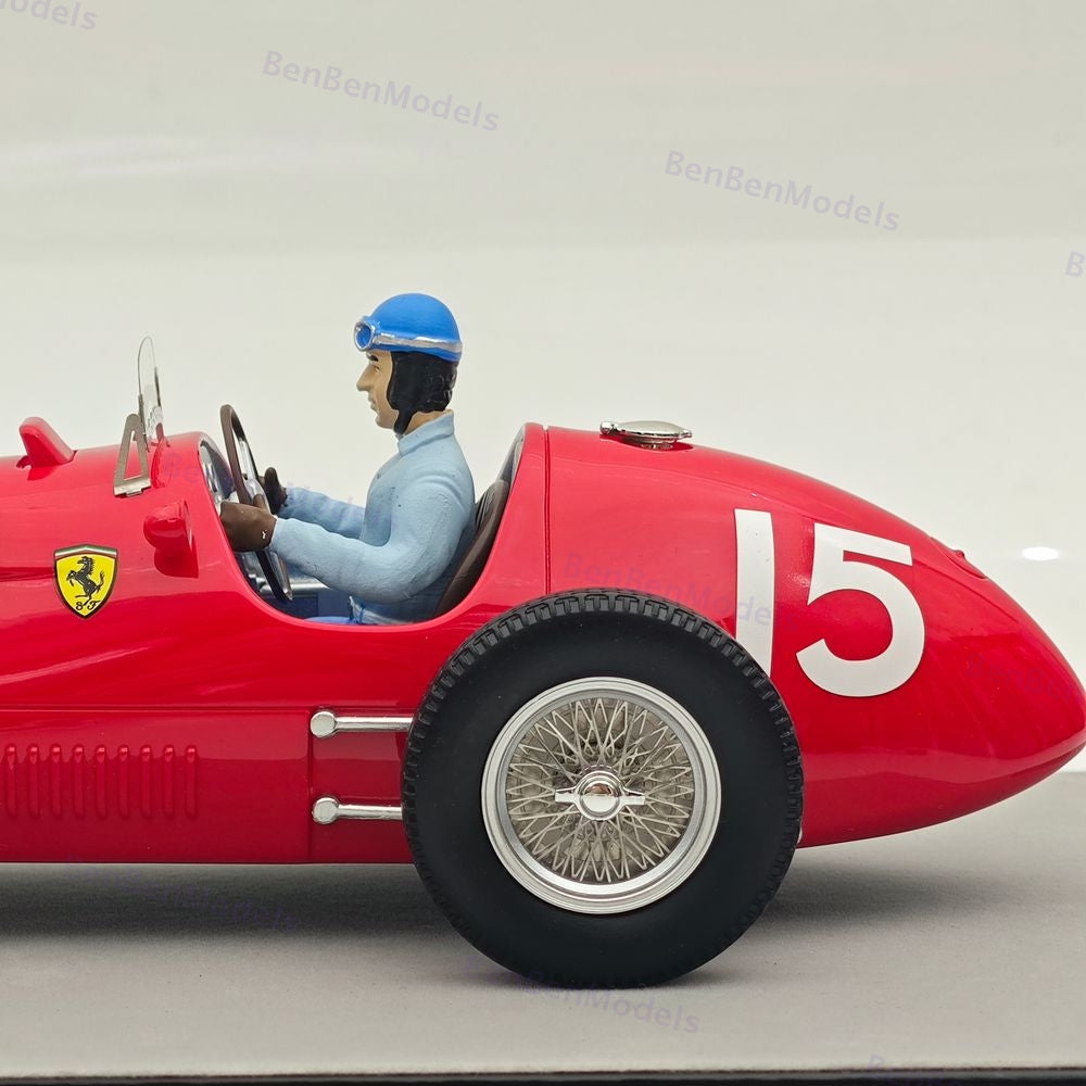 Tecno 1/18 Ferrari 500 F2 Mythos Winner Gp England A.Ascari 1952 #15 TMD18-66B