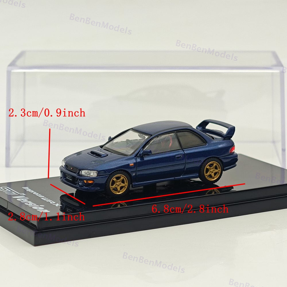 Hobby Japan 1/64 SUBARU Impreza PURE SPORTS COUPE WRX STi Version HJ641079JDB