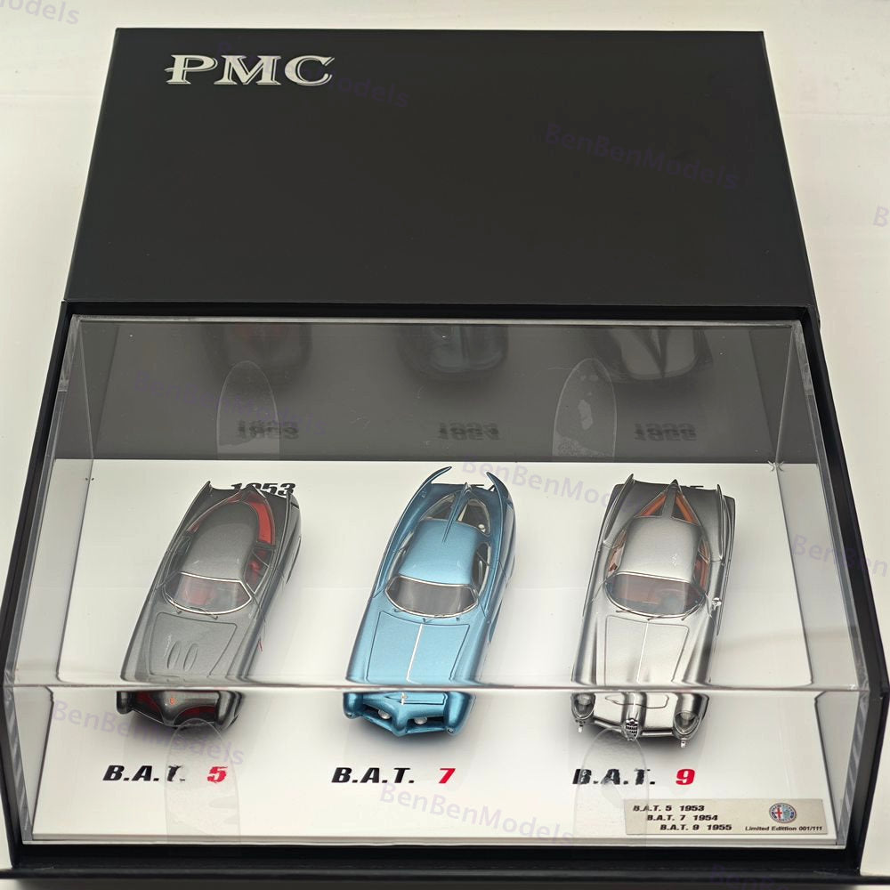1:43 PMC Alfa Romeo BAT 5 .7 .9 1953 1954 1955 Concept Car Model 3-Car Package