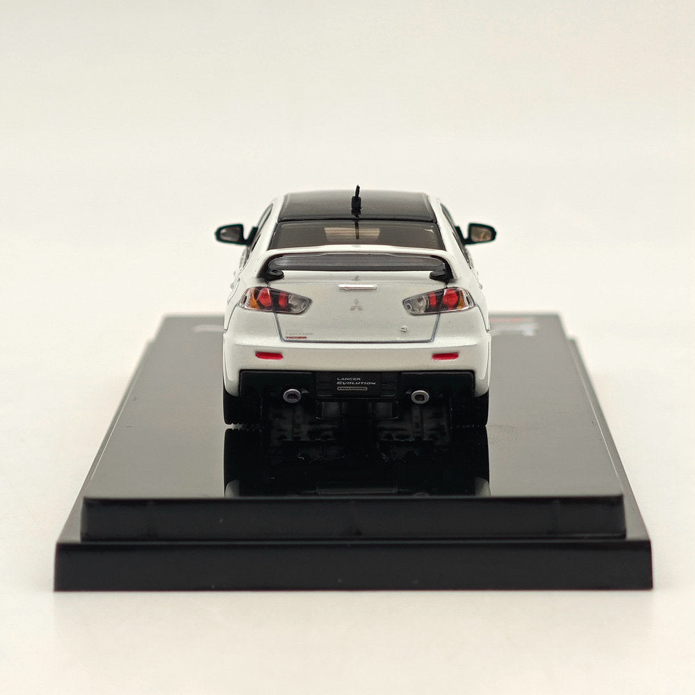 Hobby Japan 1/64 Mitsubishi Lancer Evolution X Final Edition White HJ642053CWP In Stock - US