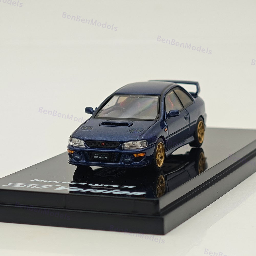 Hobby Japan 1/64 SUBARU Impreza PURE SPORTS COUPE WRX STi Version HJ641079JDB