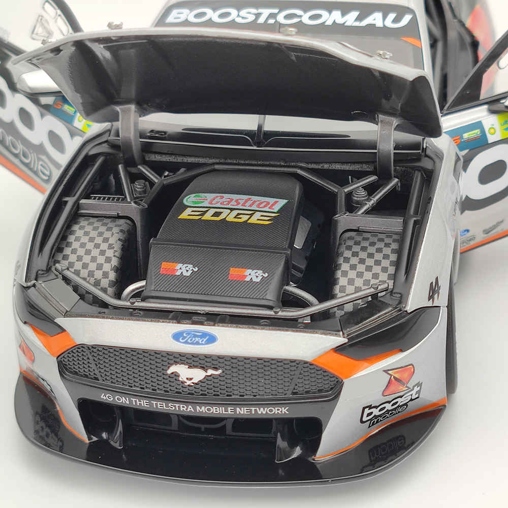 1/18 Authentic Boost Mobile Racing #44 Ford Mustang GT 2020 James Courtney's Toys Car Gift