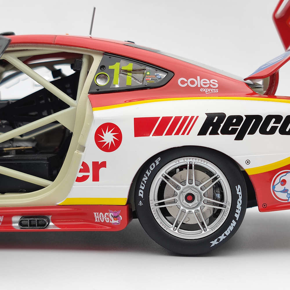 1/18 Authentique SHELL V-POWER RACING #11 FORD MUSTANG GT 2021 ANTON DE PASQUALE'S Toys Car Cadeau