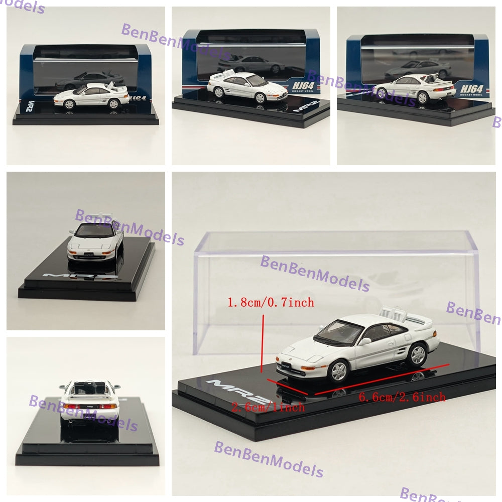 1/64 Hobby Japan MR2 (SW20)GT-S 1991 Diecast Model Car Limited Collection