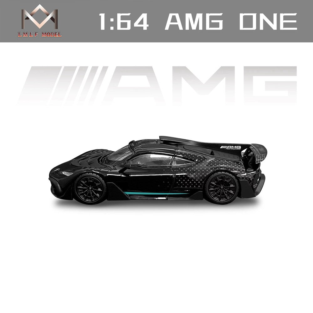 LMLF 1/64 Mercedes Benz AMG One Starlight Miniature Hobby Gifts Jouets moulés sous pression Modèles de voitures Collection