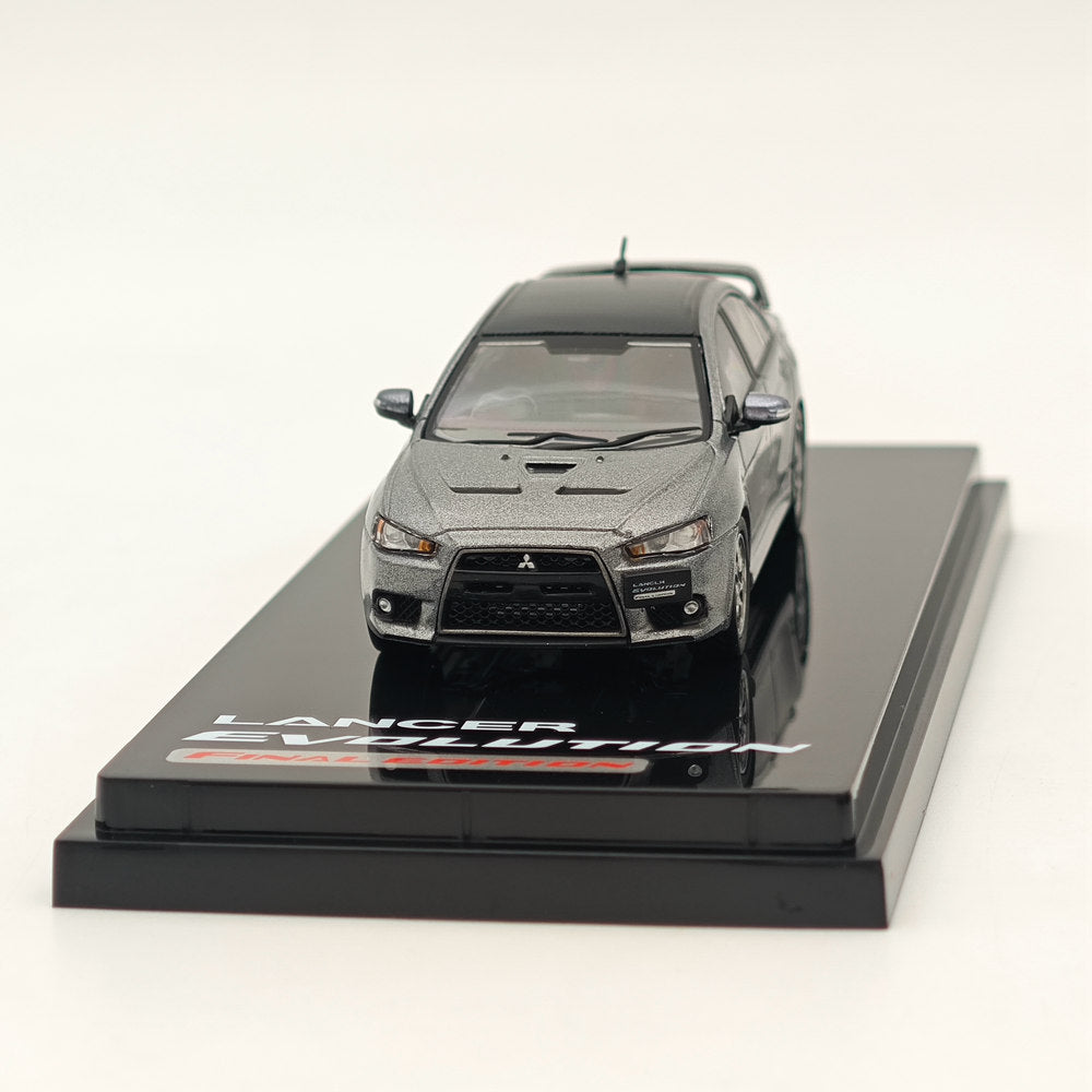 1/64 Hobby Japan Mitsubishi Lancer Evolution X Final Edition Gris (M) Toit en carbone