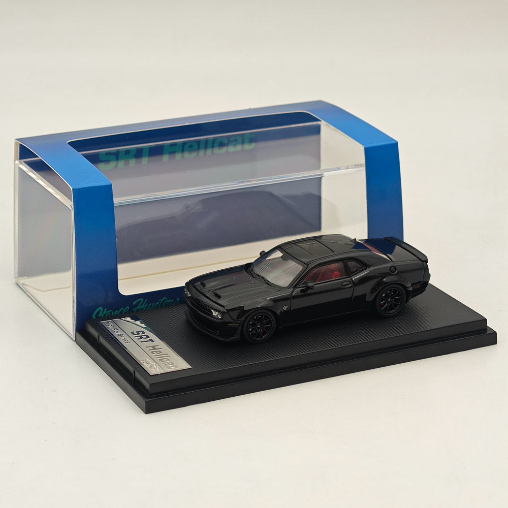 1:64 SH Dodge SRT Hellcat Muscle Sports Diecast Models Car Collection Black