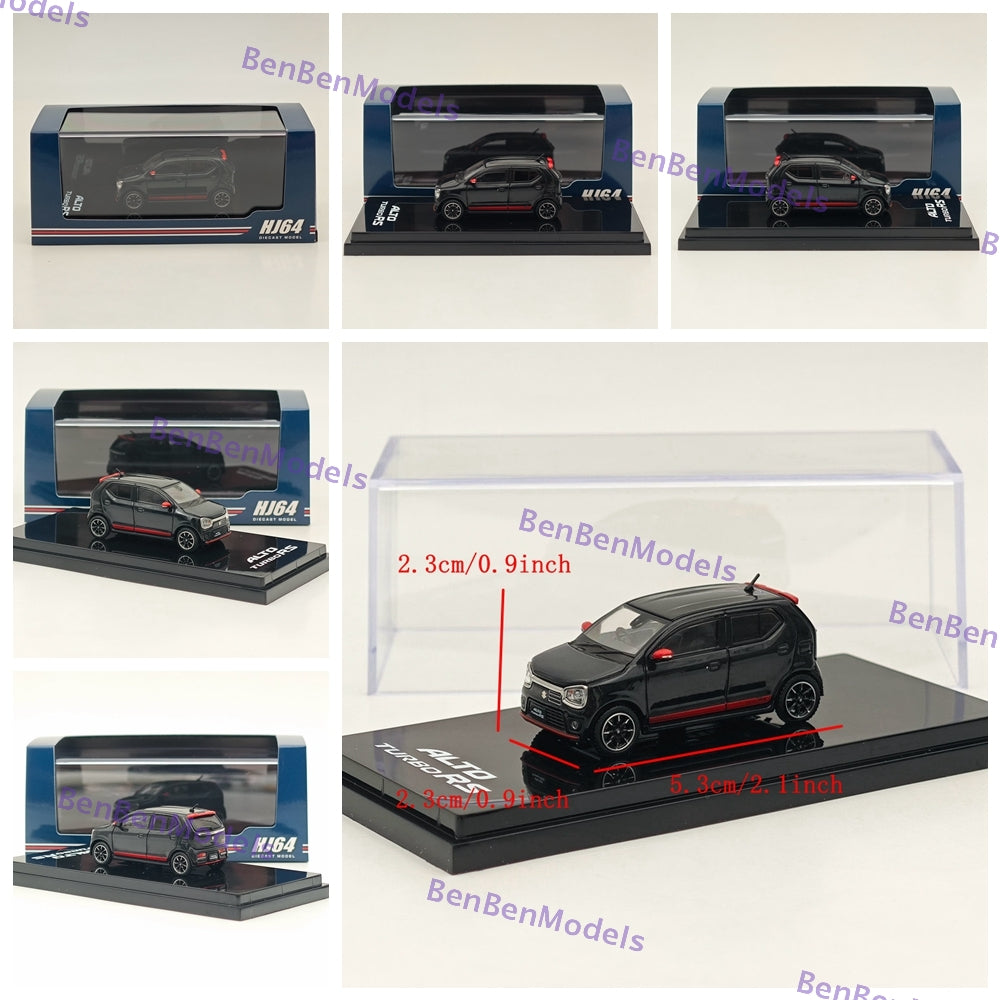 1/64 SUZUKI ALTO WORKS TURBO RS (HA36S) Diecast Model Car Collection Hobby Japan