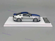 Pre-sale GDO Hunter x DCM 1:64 Mustang GT 2014 NFS Silver Blue Need For Speed
