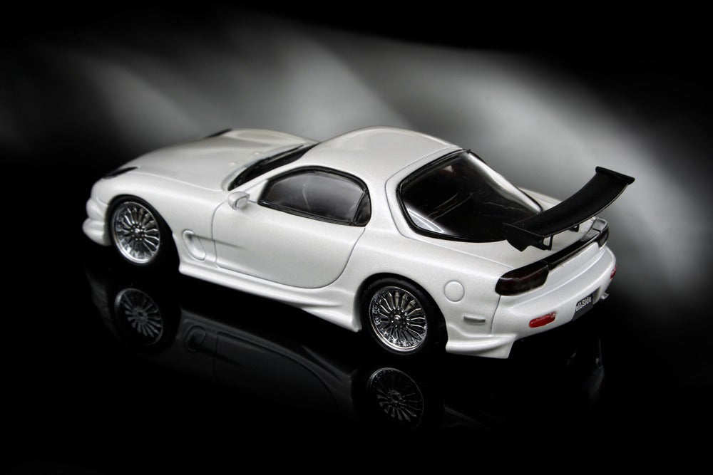 Mortal 1:64 Mazda RX7 Veilside Miniature Hobby Diecast Jouets Modèles de Voiture Collection Cadeaux