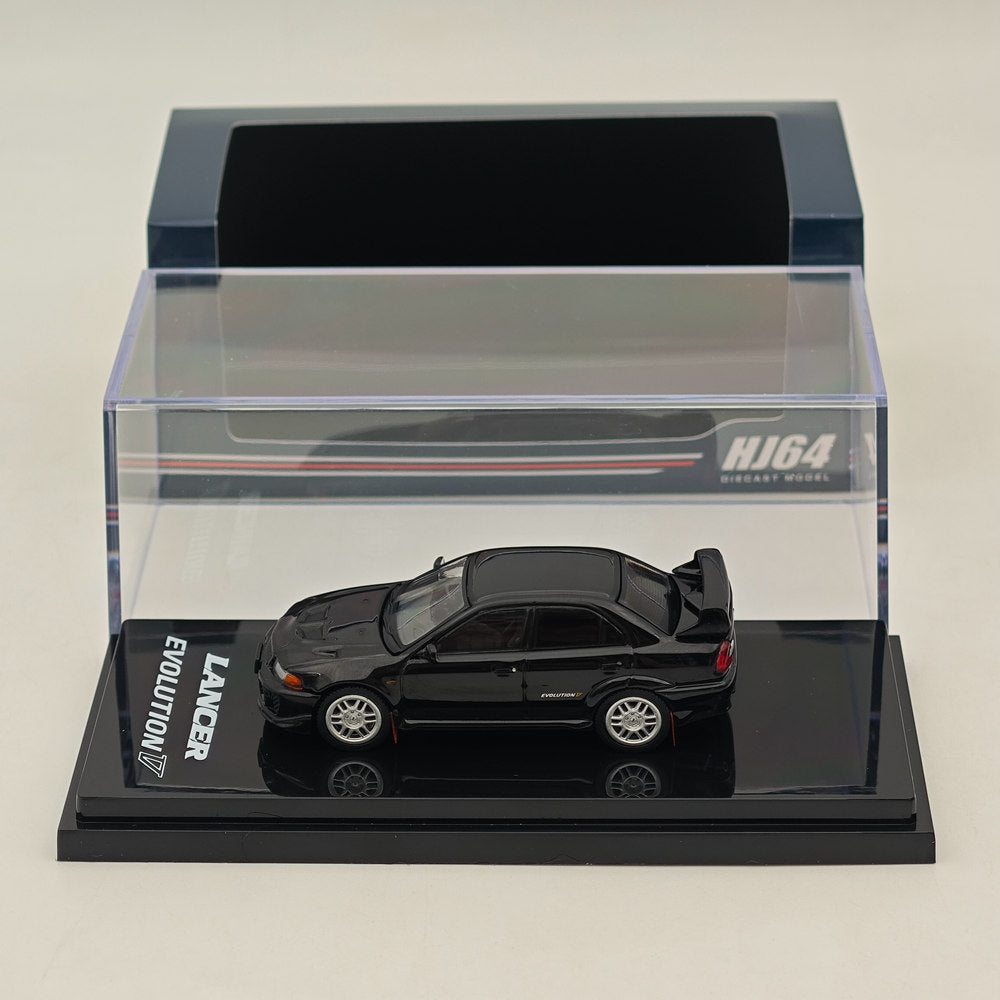 Hobby Japan 1/64 Mitsubishi Lancer GSR Evolution V (CP9A) 1998 HJ642032ABK Noir