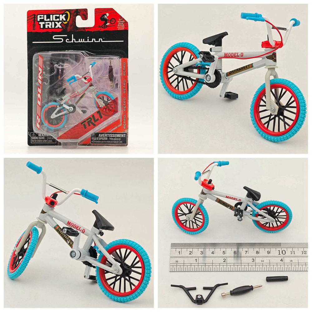 FLICK TRIX Finger Bike BMX PREMIUM DeathTrap Bicycle Miniature Toys Diecast Gift