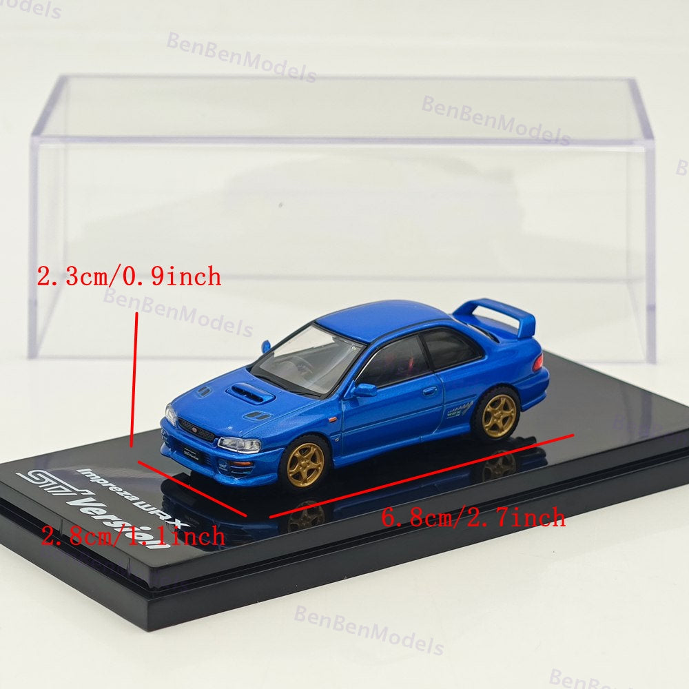 SUBARU Impreza PURE SPORTS COUPE WRX type R STi Version (GC8) Hobby Japan 1/64