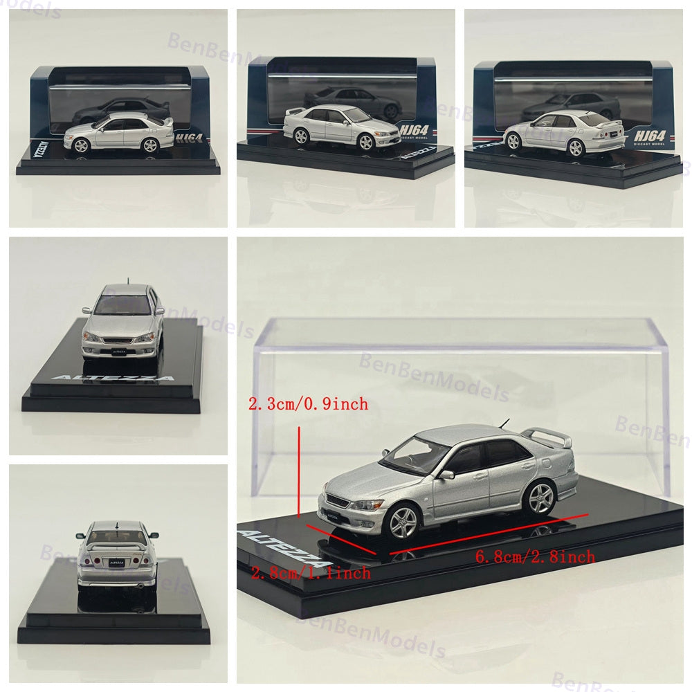 Toyota ALTEZZA RS200 (E10) 1998 Genuine Option Parts Diecast Hobby Japan 1/64