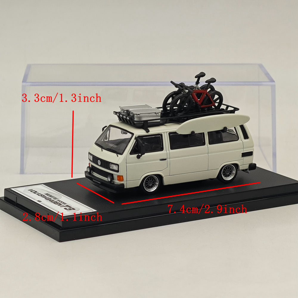 Mortal 1:64 Volkswagen VW T3 Van Collection Diecast Toys Car Models Miniature Hobby Gifts