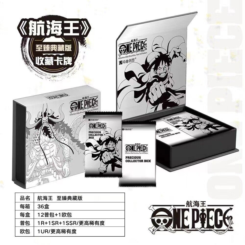 One Piece OFFICIAL Trading Card 13 Pack Booster Box Precious Collector Box TOEI