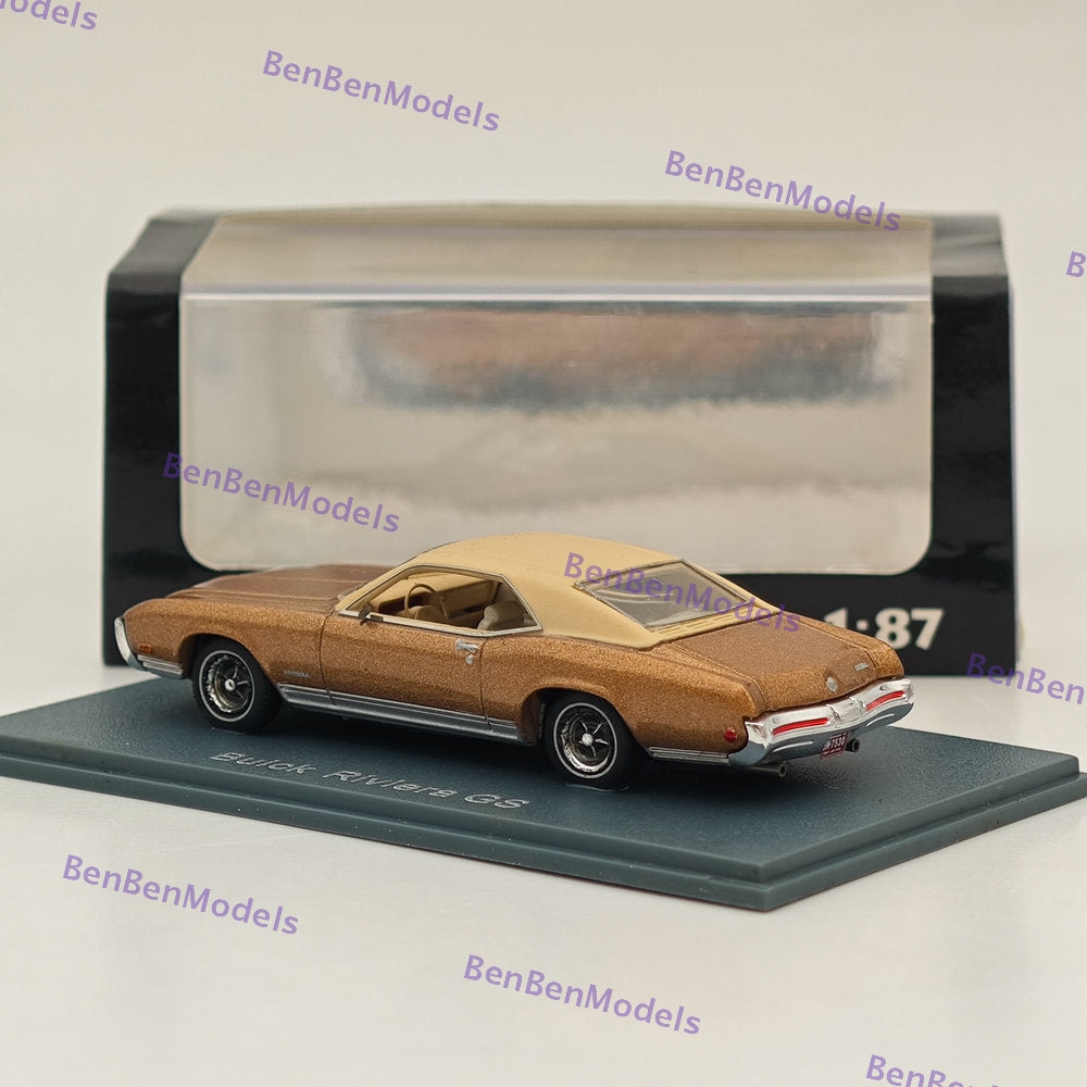 1/87 NEO SCALE MODELS Buick Riviera GS Resin Car Limited Collection Gold