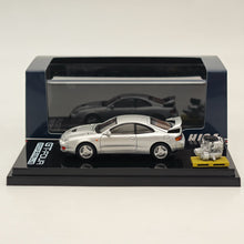 1/64 Hobby Japan Toyota CELICA GT-FOUR WRC Edition (ST205) avec moteur HJ641064AS Argent Modèles moulés sous pression Collection de voitures Jouets automobiles Cadeau