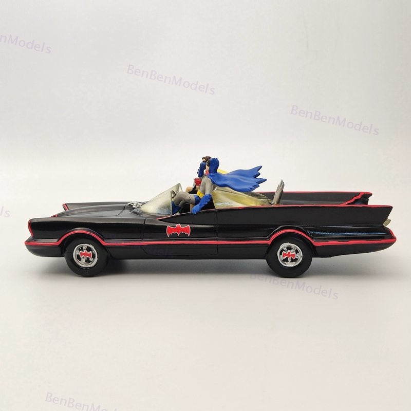 BATMAN TV Series BATMOBILE Sculpture With Lights And Music By Bradford Exchange