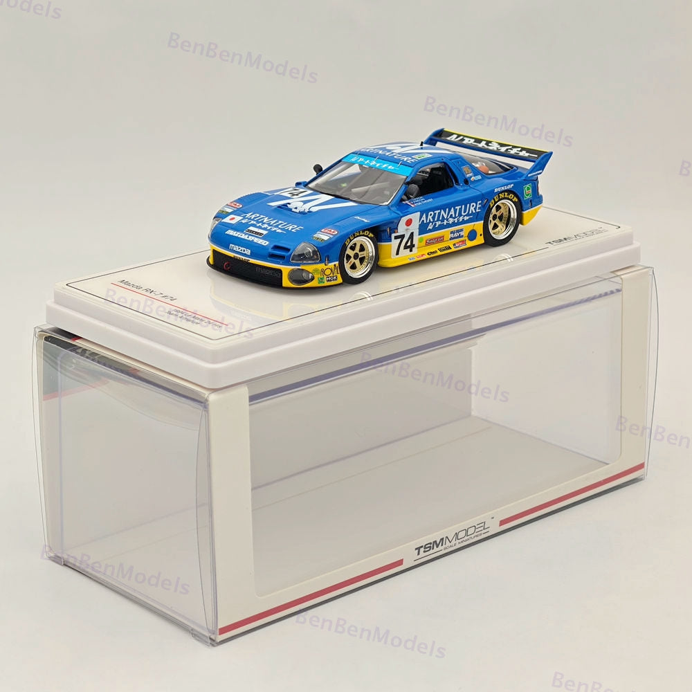 TSM MODEL TSM430190 1/43 Mazda RX-7 #74 1994 Le Mans 24 Hrs Team Artnature Resin