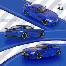 MJ 1/64 Mercedes Benz AMG GTR Double Door Diecast Car Models Collection Cadeaux Édition Limitée
