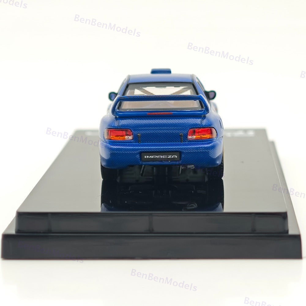 SUBARU Impreza 22B STi Version GC8 Rally Base Car Diecast Model Hobby Japan 1/64