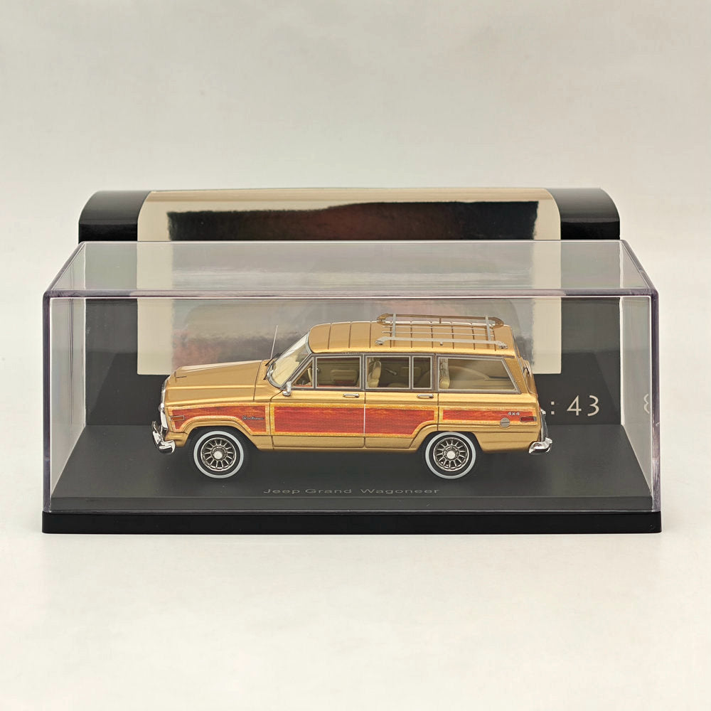 NEO 1/43 Jeep Grand Wagoneer Gold Resin Models Car Limited Colllection