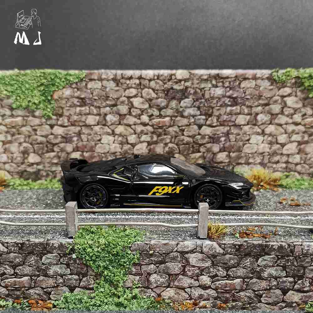 MJ 1/64 Ferrari Mansory F9XX Hardtop/Convertible Diecast Car Models Collection Gifts Limited Edition