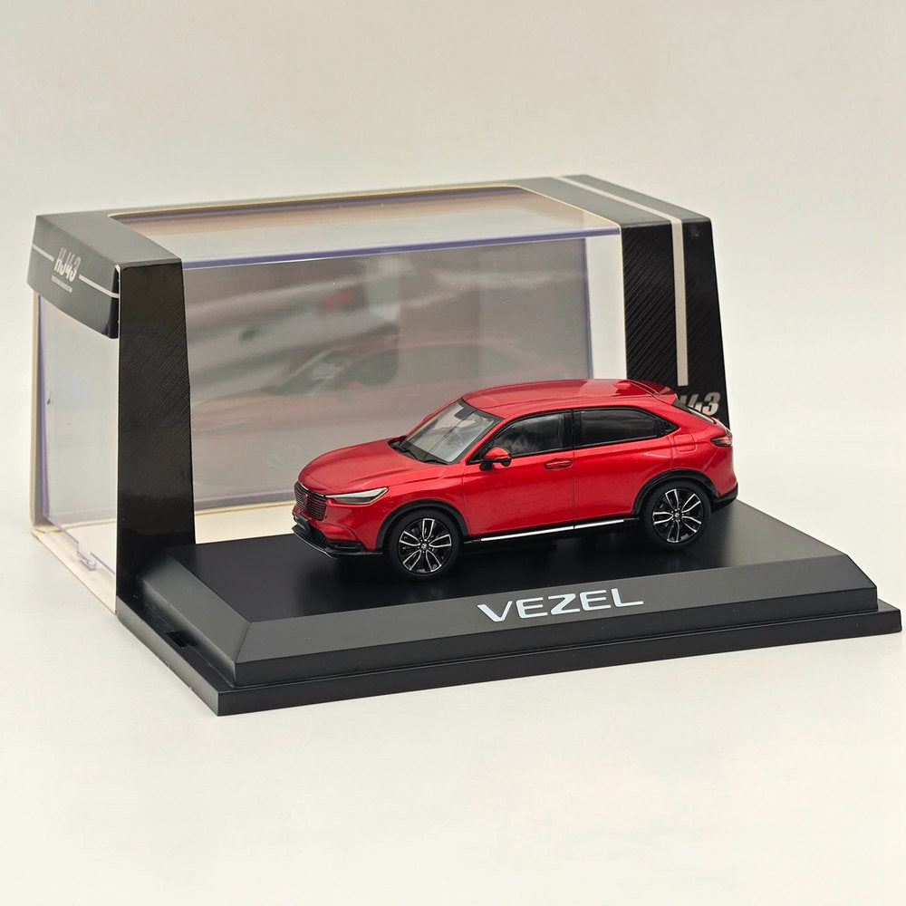 Hobby Japan 1/43 VEZEL Premium cristal rouge métallisé HJ431002RM modèle de voiture moulé sous pression