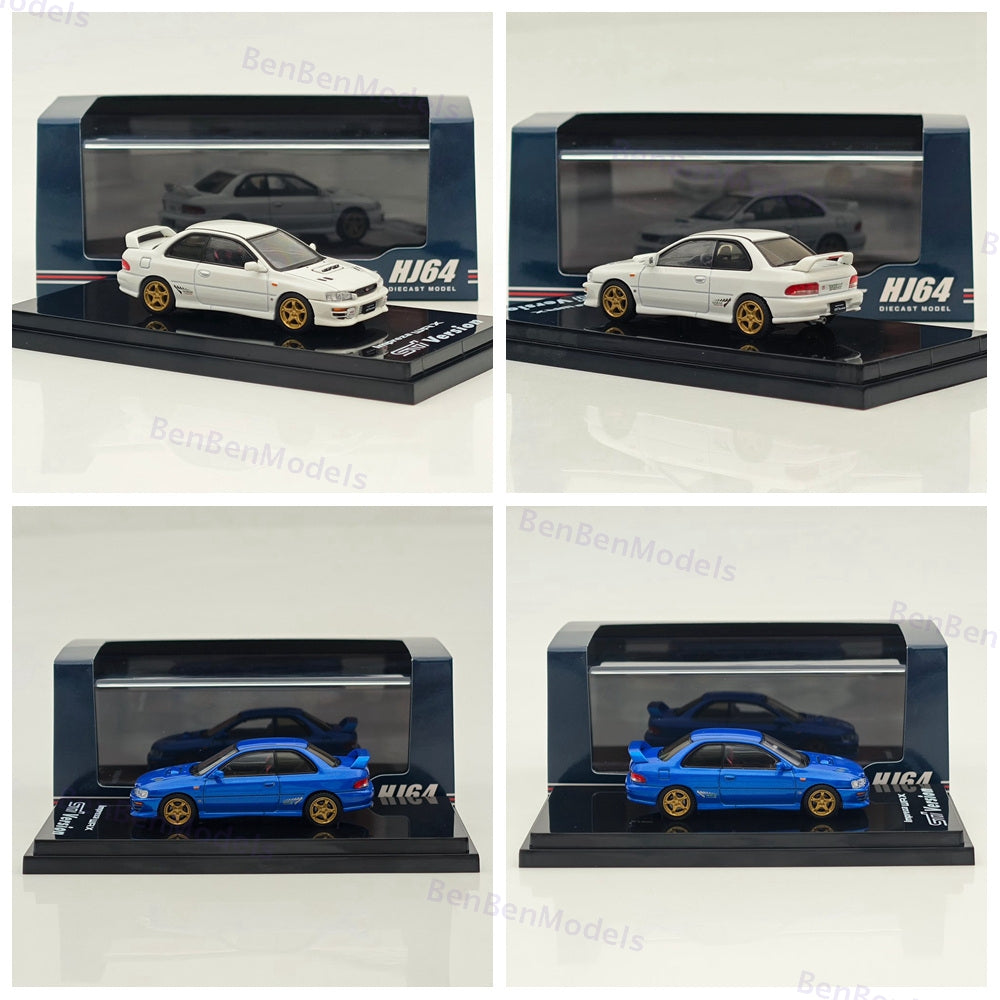 SUBARU Impreza PURE SPORTS COUPE WRX type R STi Version (GC8) Hobby Japan 1/64