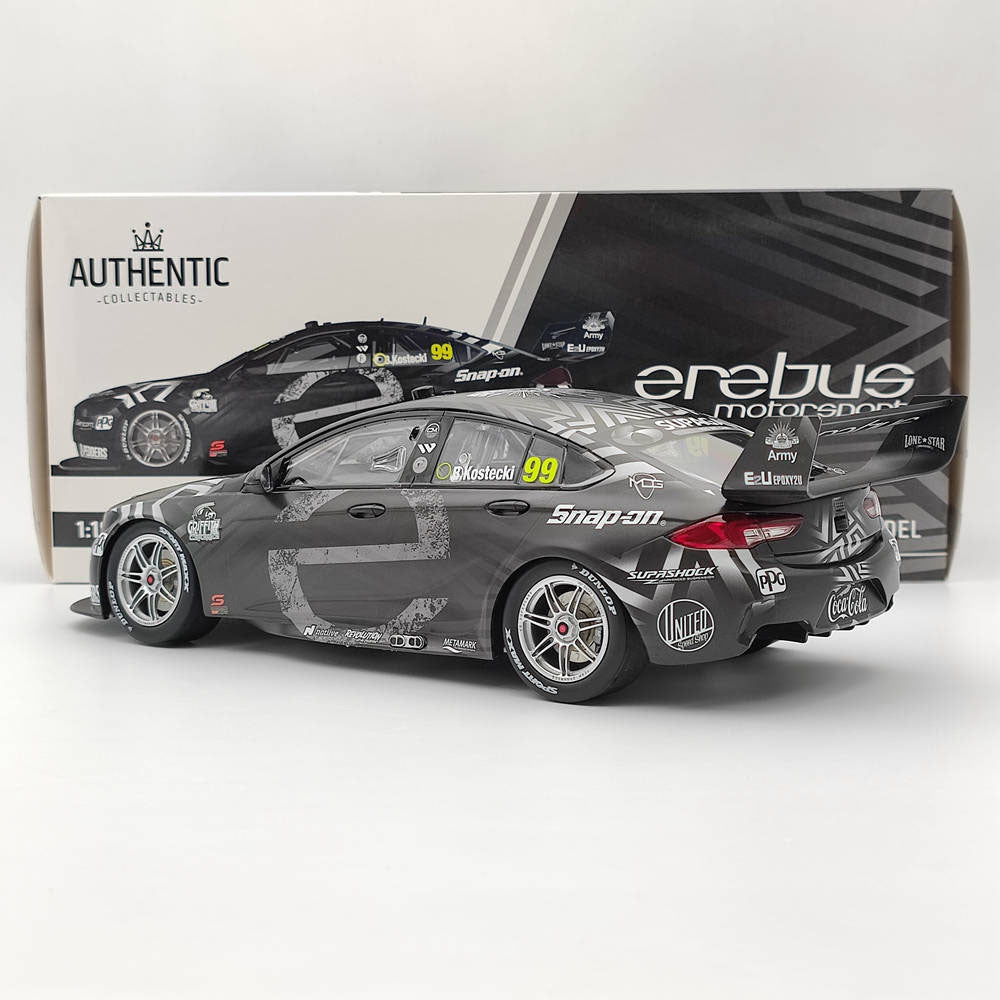1/18 Authentic Erebus Motorsport #99 ZB Commodore 2021 BRODIE KOSTECKI'S #ACR18H21D Resin Models Car Limited Collection