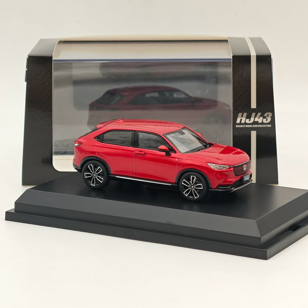 Hobby Japan 1/43 Honda VEZEL e:HEV Z Premium cristal rouge (M) HJ432002RM moulé sous pression