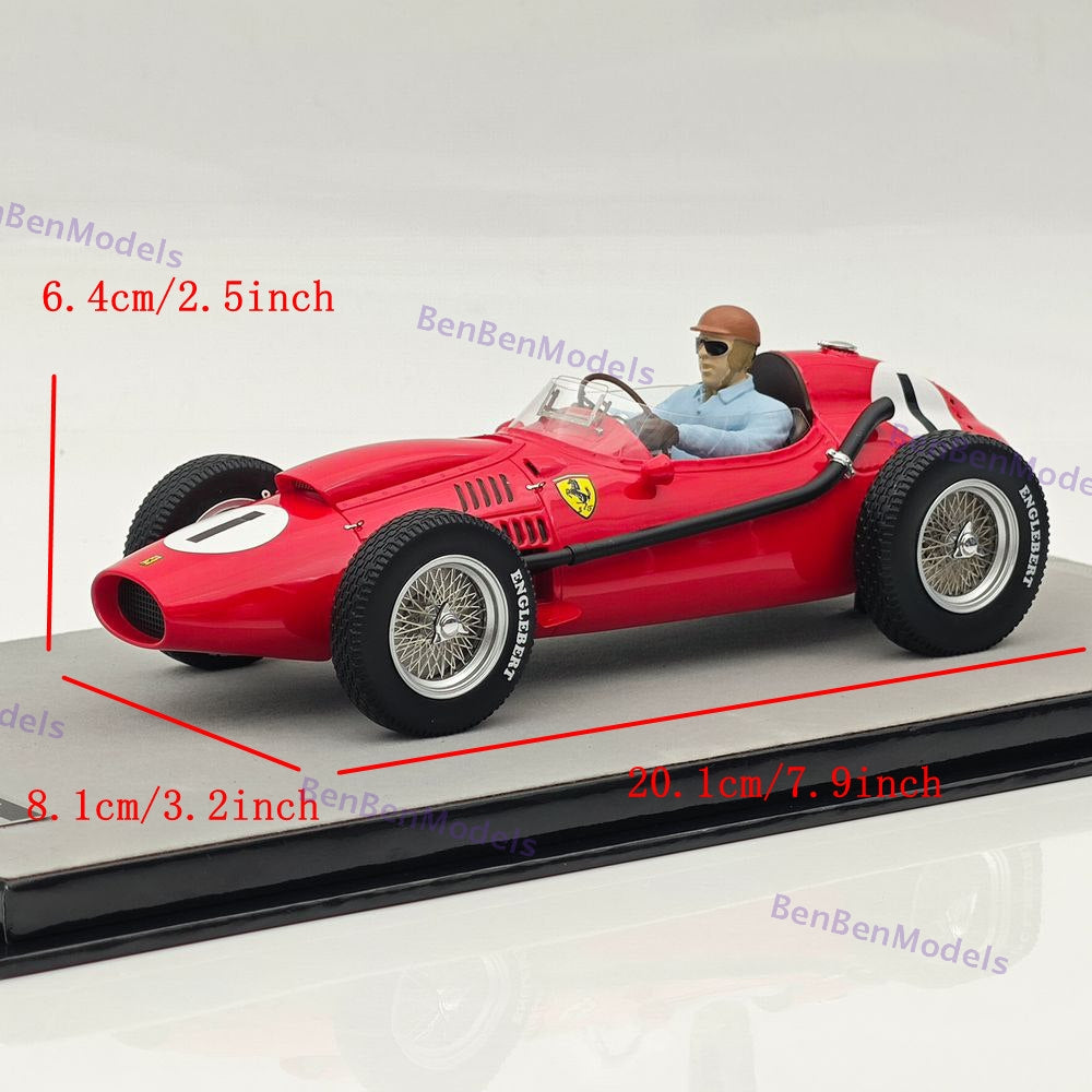 Tecnomodel 1/18 .Dino 246 F1 Mythos Winner England GP 1958 P.Collins #1