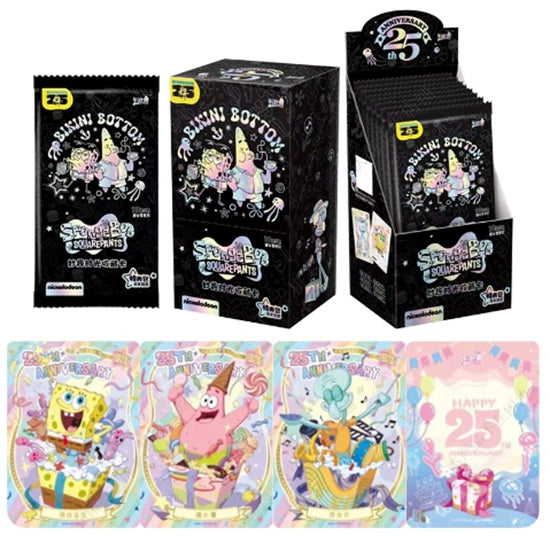 Coffret booster de cartes de collection scellées sous licence KAYOU SpongeBob SquarePants 2024