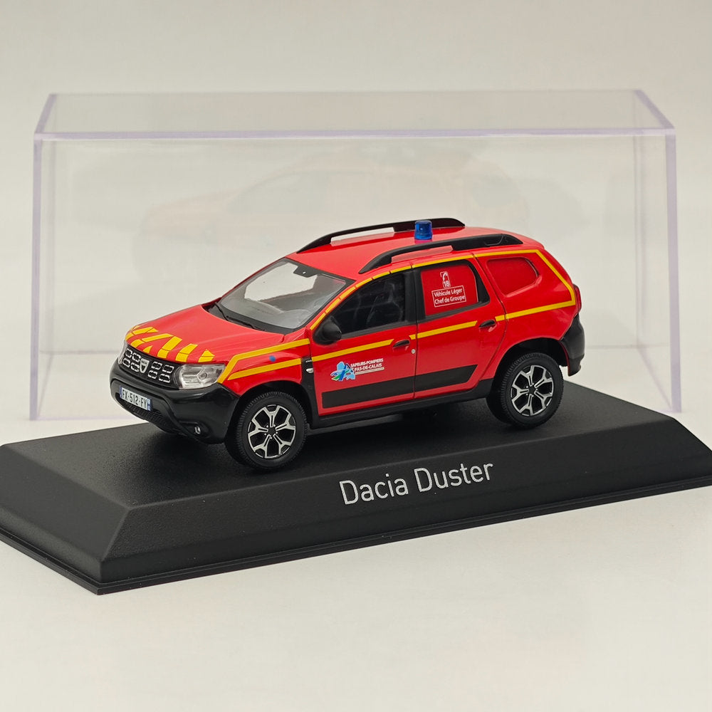 1/43 Norev Duster 2020 Firefighters Pompiers - VLCdG 62 Diecast Model Red