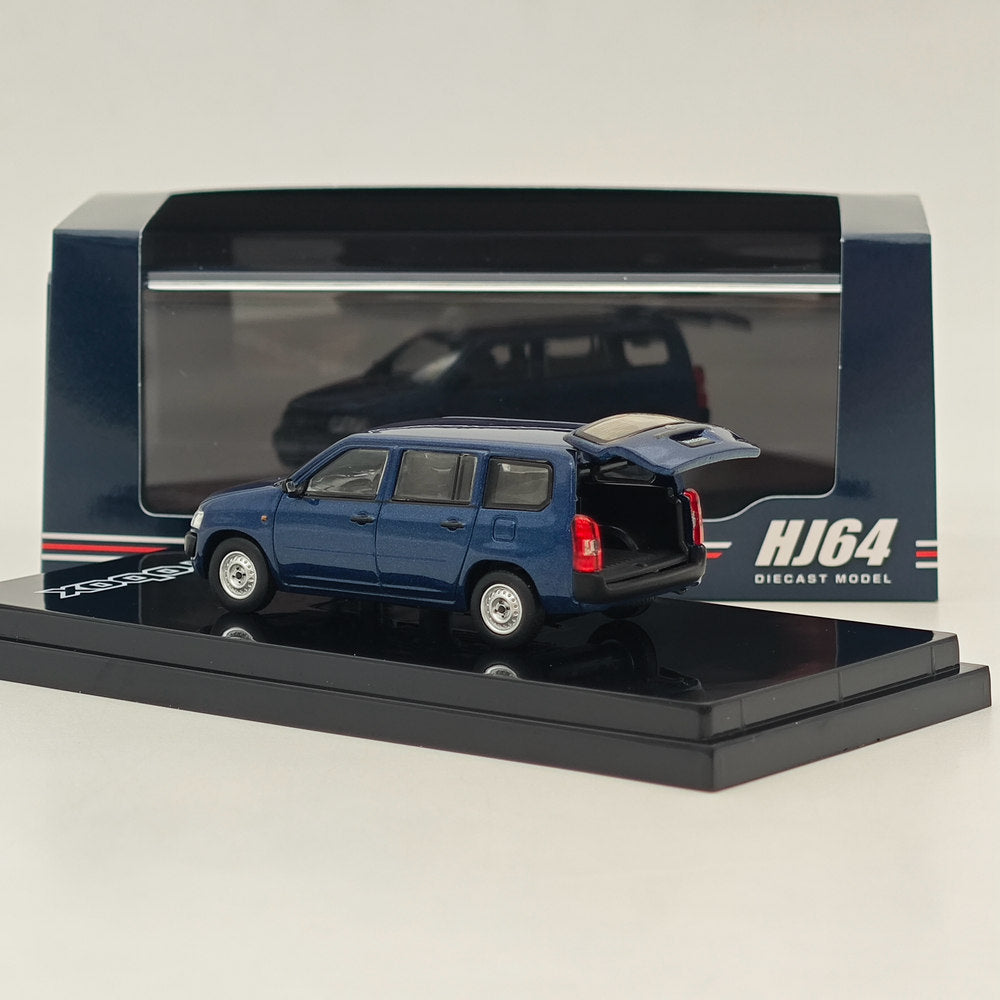 1/64 Hobby Japan Toyota PROBOX VAN DX Blue HJ641062BL Diecast Models Car