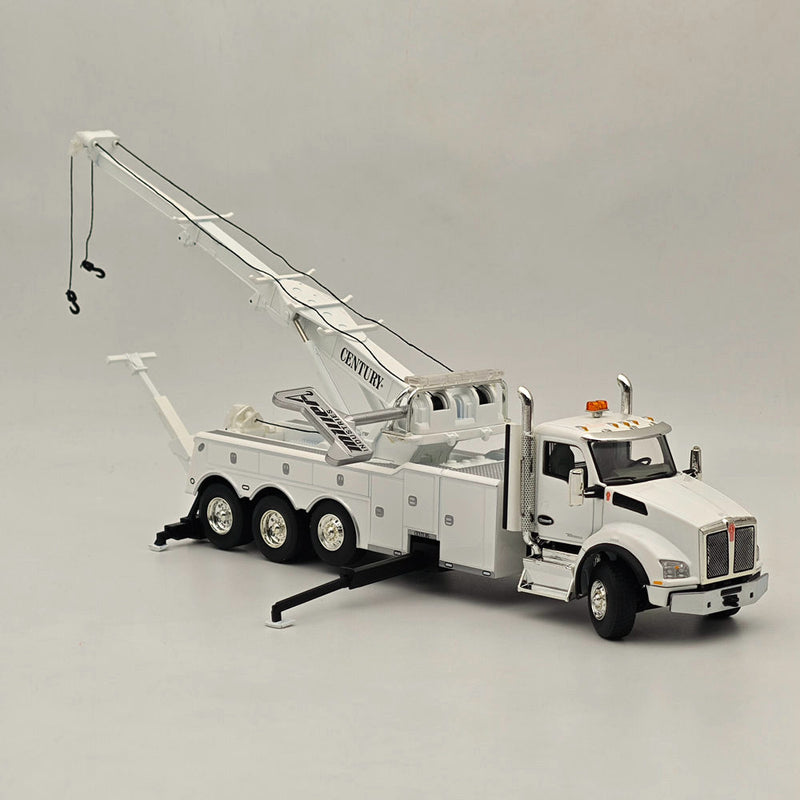 FIRST GEAR 1/50 Kenworth T880 with Century Model 1060 Rotator Wrecker White 50-3467 DIECAST Model Truct Collection