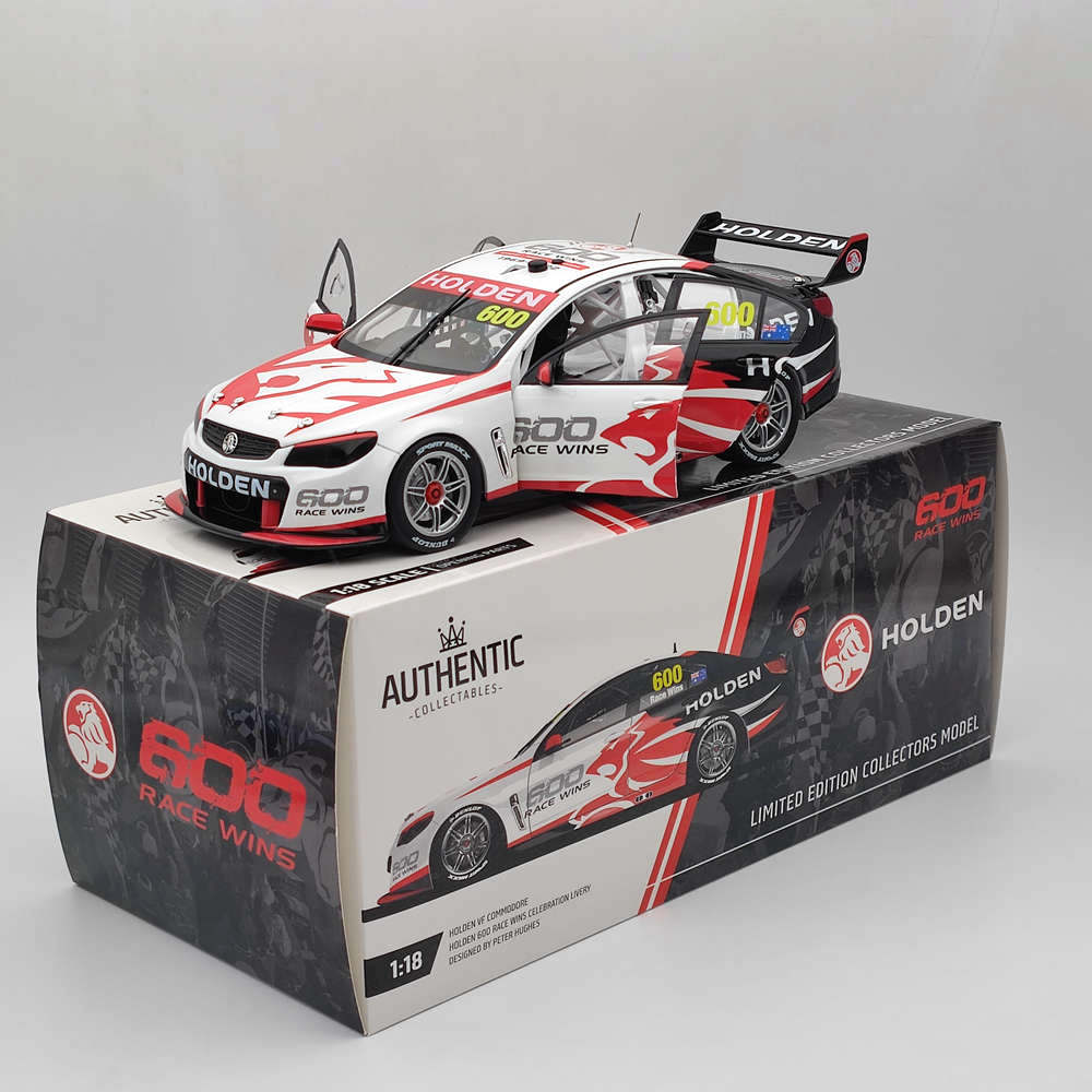 1/18 Authentique HOLDEN VF COMMODORE 600 RACE WINS CONÇU PAR PETER HUGHES Jouets Voiture Cadeau