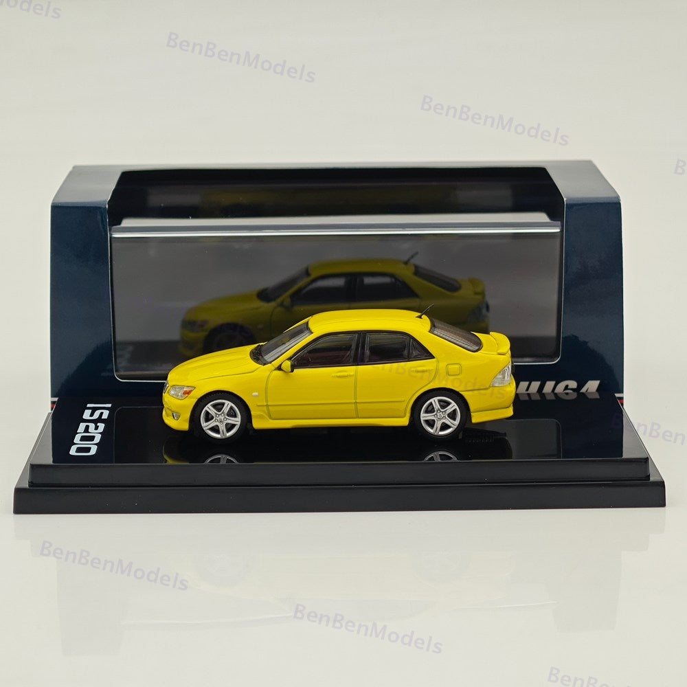 LEXUS IS 200(E10) 1999 Diecast Model Car Limited Collection Hobby Japan 1/64
