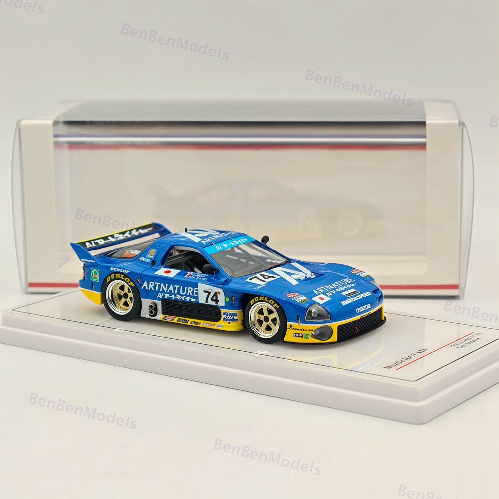 TSM MODEL TSM430190 1/43 Mazda RX-7 #74 1994 Le Mans 24 Hrs Team Artnature Resin
