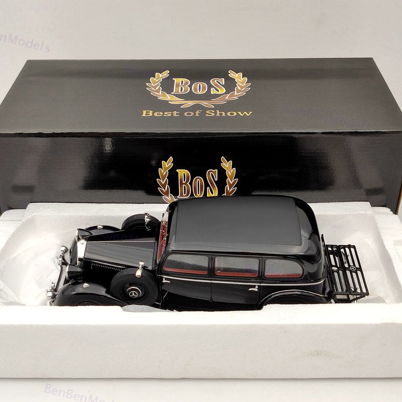 1/18 BOS Mercedes Benz 260D Pullman Limousine Black 1937 Limited Collection