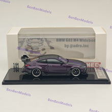 1/64 STREET WARRIOR SW BMW M4 Purple Diecast Models Car Limited Collection