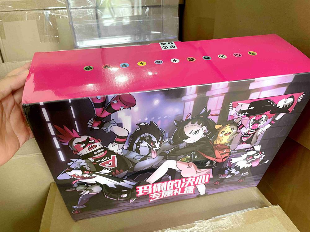 Pokemon Exclusive 2023 Marnie's Determination Gift Box Simplified Chinese New Gift