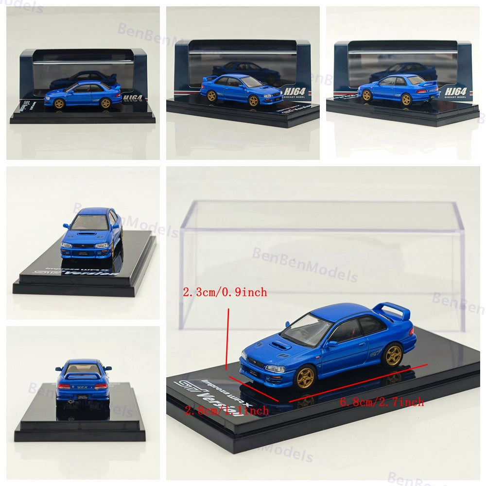 SUBARU Impreza PURE SPORTS COUPE WRX type R STi Version (GC8) Hobby Japan 1/64