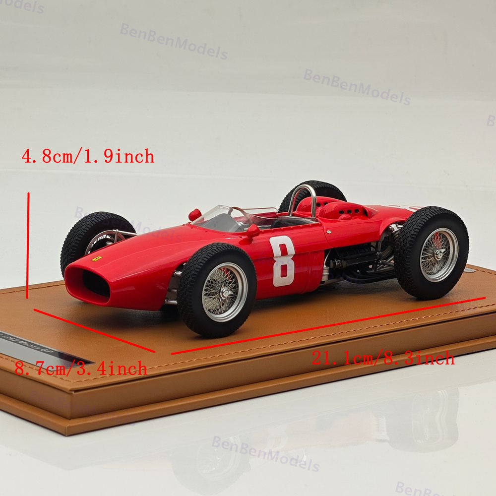 Tecno 1/18 Ferrari 156 F1 1962 Monza GP Driver Mairesse #8 TM18-308C Ltd 105 Pcs