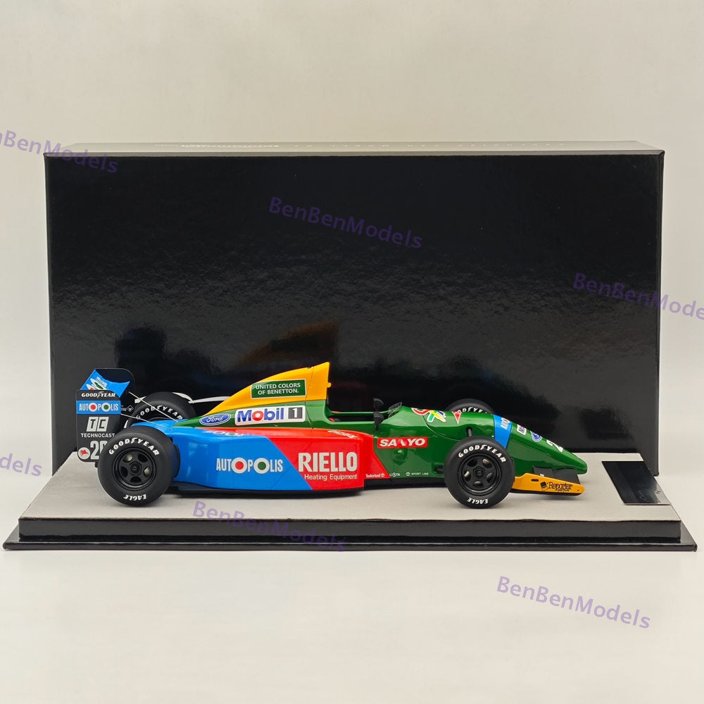 Tecnomodel 1/18 Benetton F1 B190 1990 Monaco GP Driver Nelson